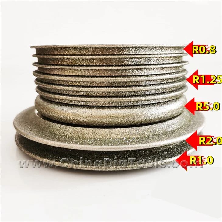 Electroplated Diamond Profiling Wheel