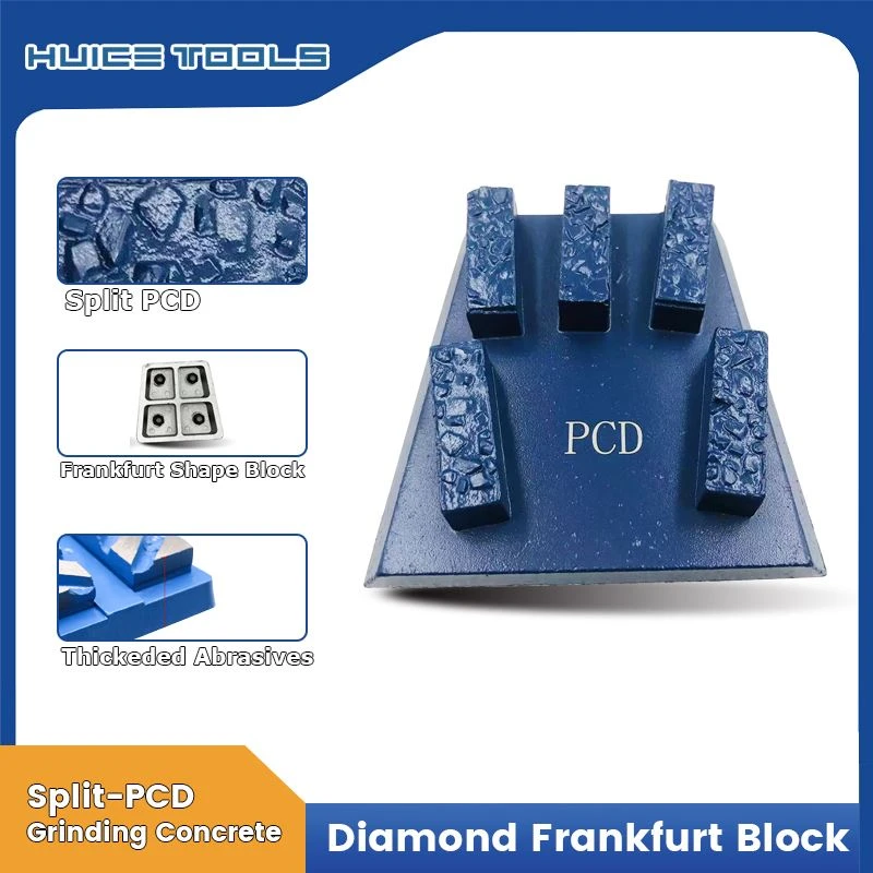 Frankfurt Grinding Block Concrete Split PCD Segments
