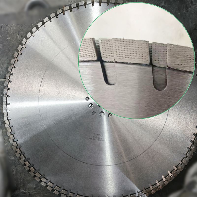 Ordered Segment Diamond Wall Saw Blade