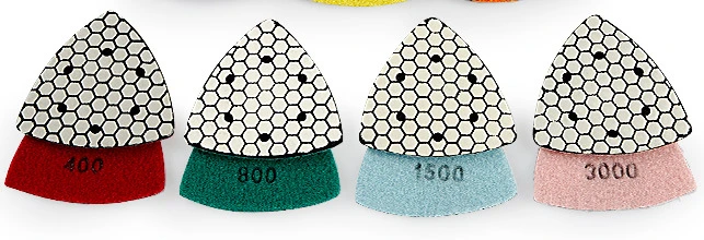400-800-1500-3000# triangle dry polishing pad 400-800-1500-3000# triangle dry polishing pad