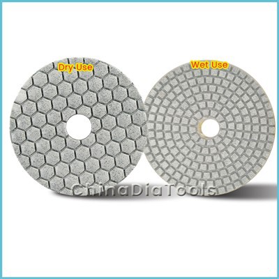 White Diamond Polishing Pads